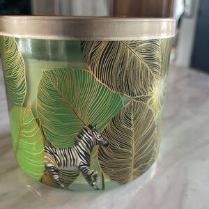 BATH & BODY WORKS FRESH BAMBOO 3 WICK CANDLE 14.5 OZ